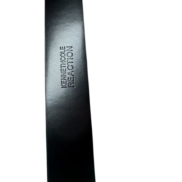 Kenneth Cole Reaction Ombré Perforated Belt Metal Buckle Men's Size 40 Brown - Picture 3 of 4